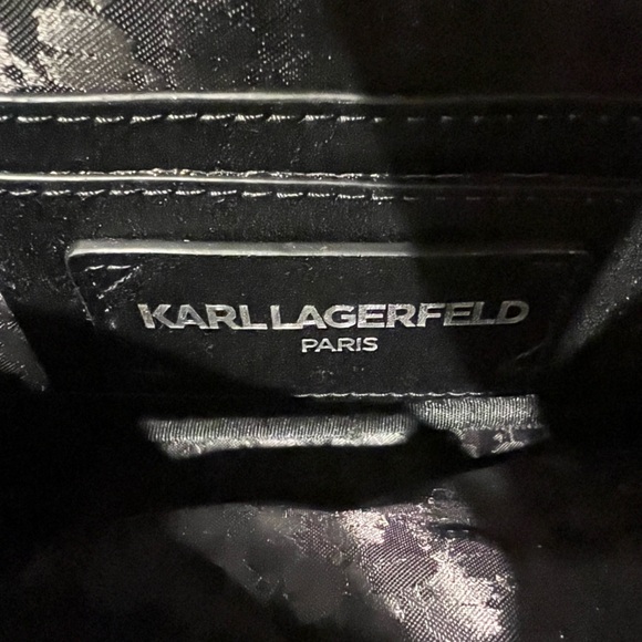 Karl Lagerfeld Cobalt Blue Crossbody Camera Bag - Picture 5 of 9